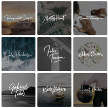 Load image into Gallery viewer, Your ArtLogo. Created by Hand. Just for you.