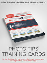 Load image into Gallery viewer, Training cards for PHOTOGRAPHERS
